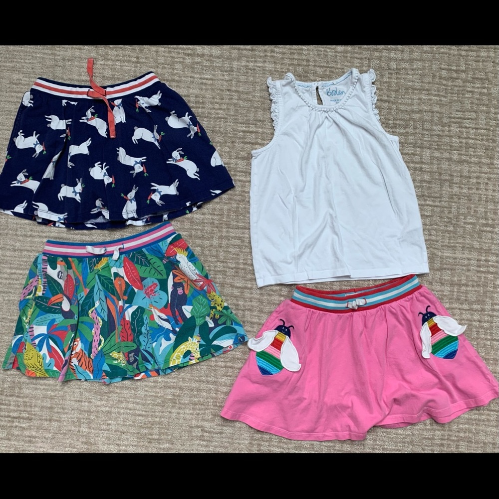 GIRLS MINI BODEN BUNDLE (SZ 7-8)